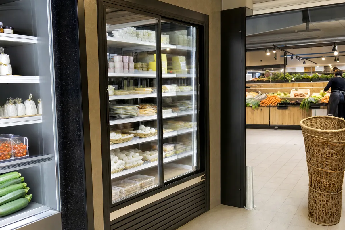 Rayon frais magasin